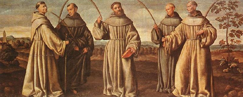 LICINIO, Bernardino Franciscan Martyrs sf china oil painting image